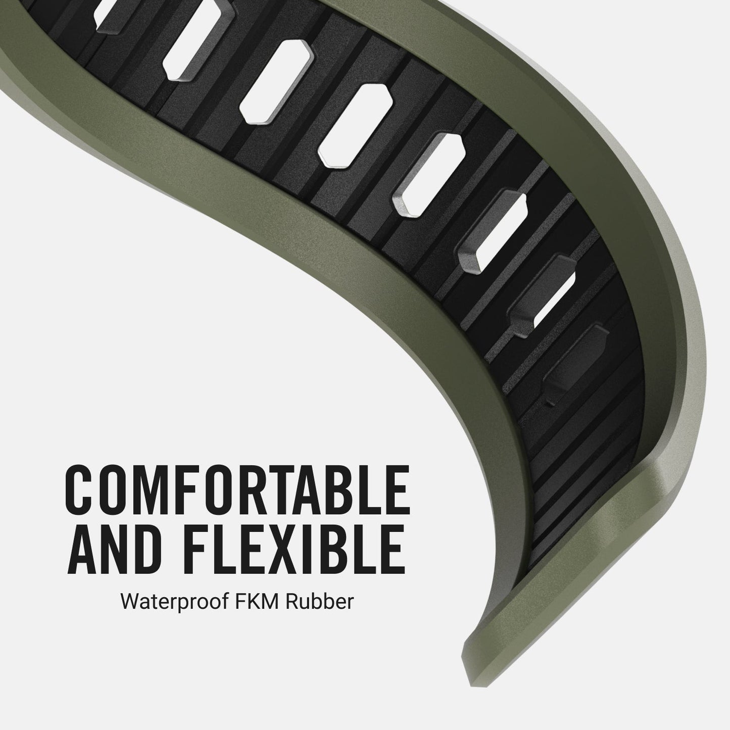 Everyday Watch Strap - Matte Olive - Ultra/46mm